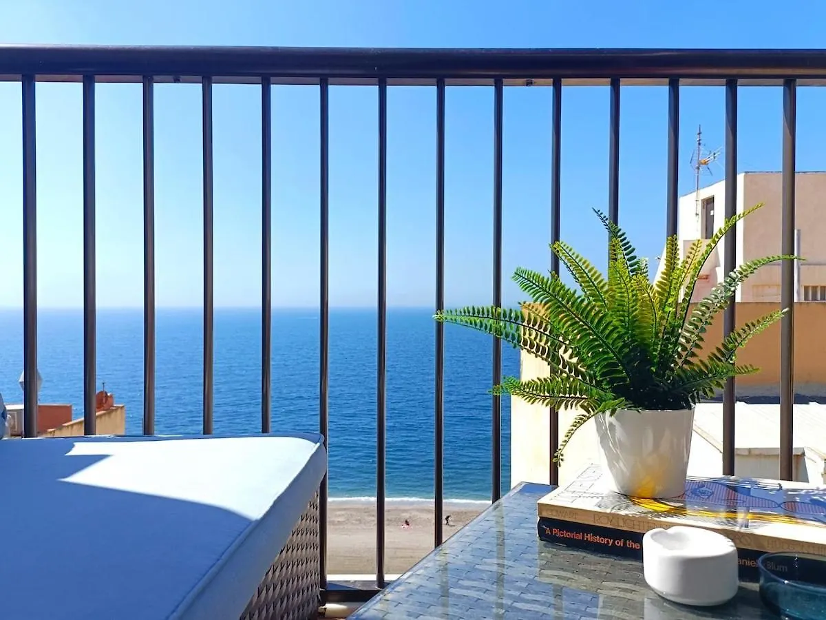 Vista Azul Suites Con Terraza Al Lado Del Mar Almeria Apartment